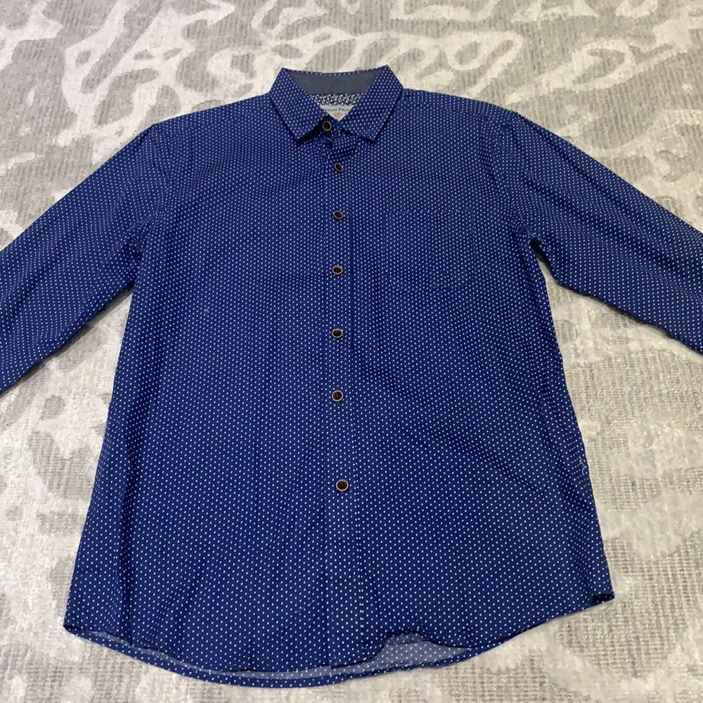 Men’s Polka Dot Dress Shirt